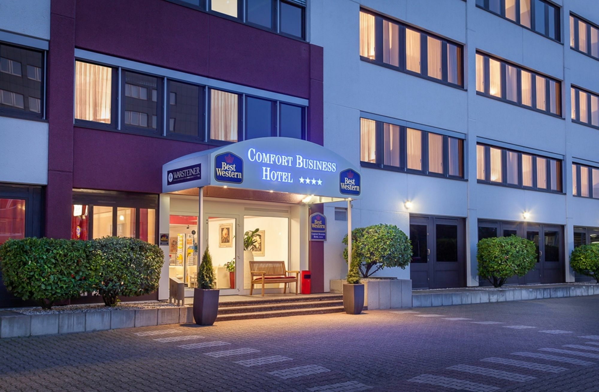 Best Western Comfort Business Hotel Duesseldorf-Neuss Eksteriør bilde